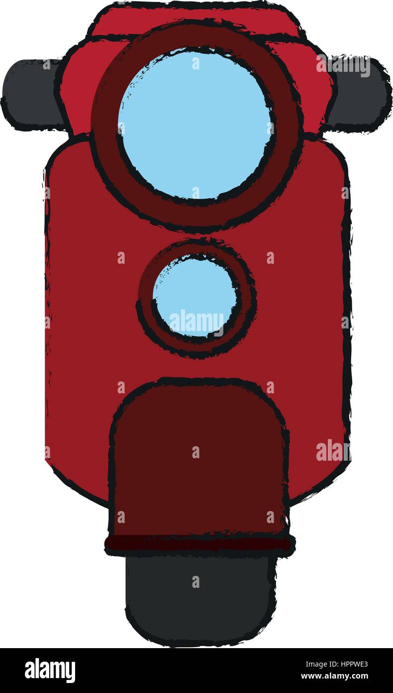 red scooter icon image Stock Vector Image & Art Alamy