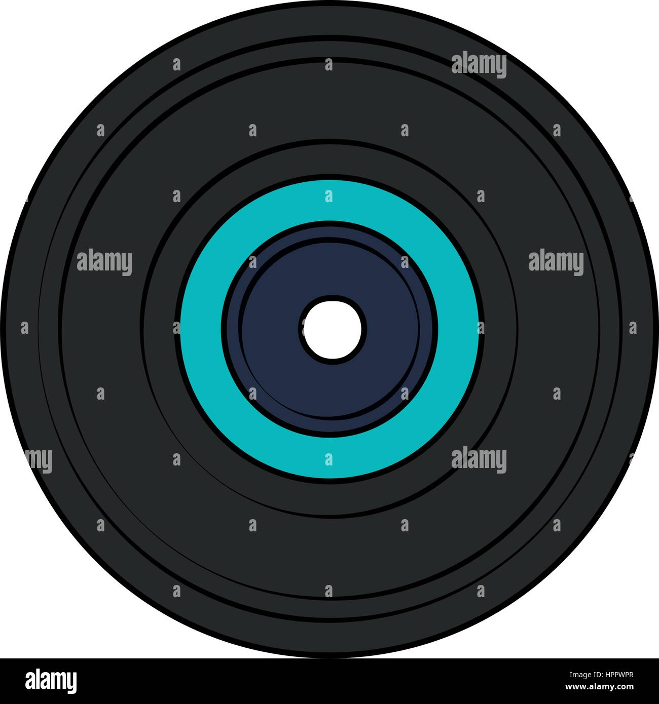 vinyl record icon image Stock Vector Image & Art - Alamy