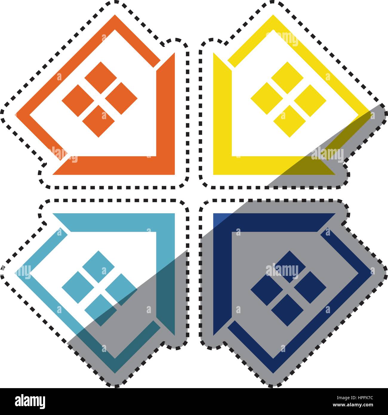 House real estate Stock Vector Image & Art - Alamy
