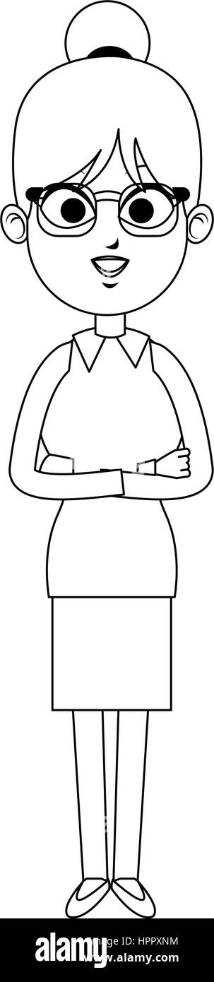 business woman icon image Stock Vector Image & Art - Alamy