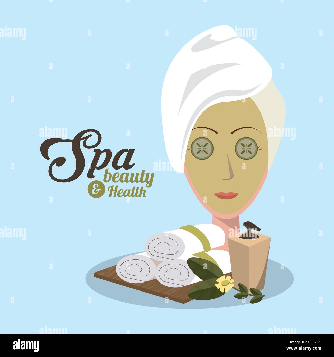 spa beauty related icons image Stock Vector Image & Art - Alamy