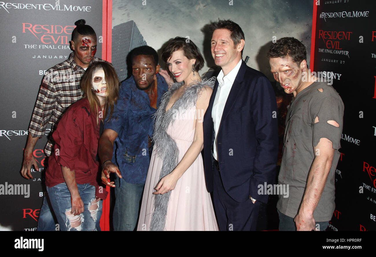 Los Angeles premiere of 'Resident Evil: The Final Chapter