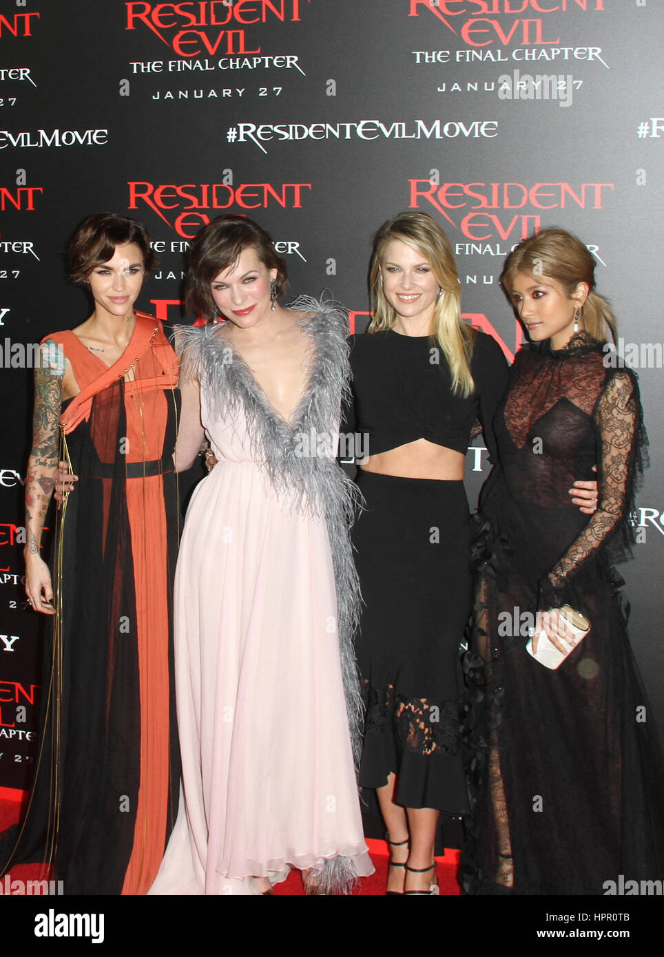 Los Angeles premiere of 'Resident Evil: The Final Chapter