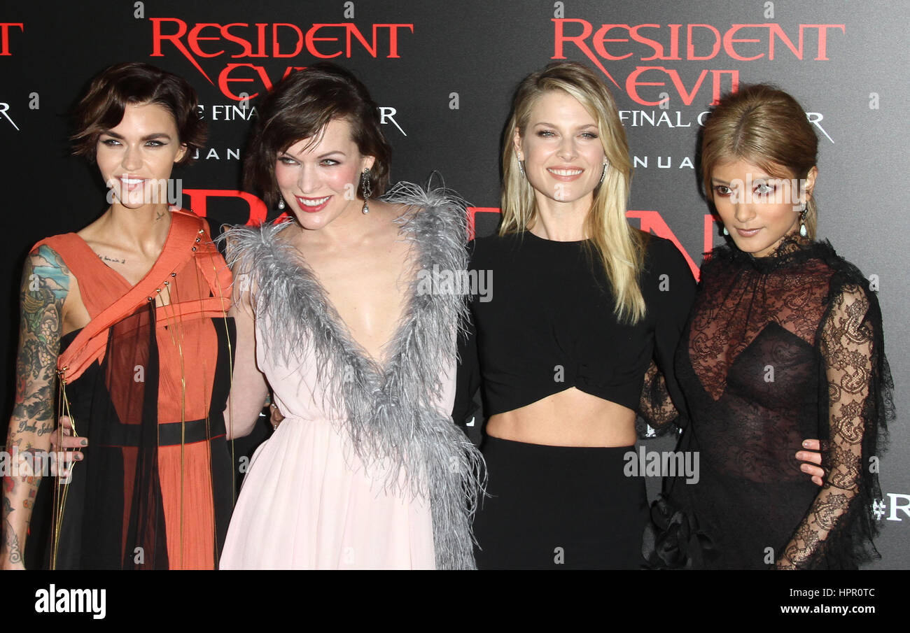 Rola works the red carpet at L.A premiere of “Resident Evil: The Final  Chapter”