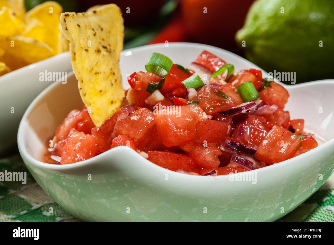 Tortilla chips mexican restaurant hires stock photography and images