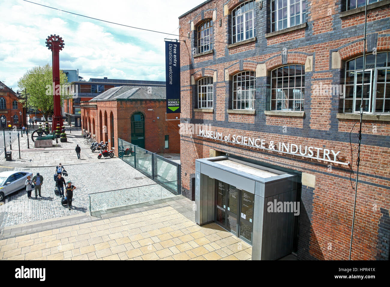 The former Liverpool Road train station buildings now the Manchester