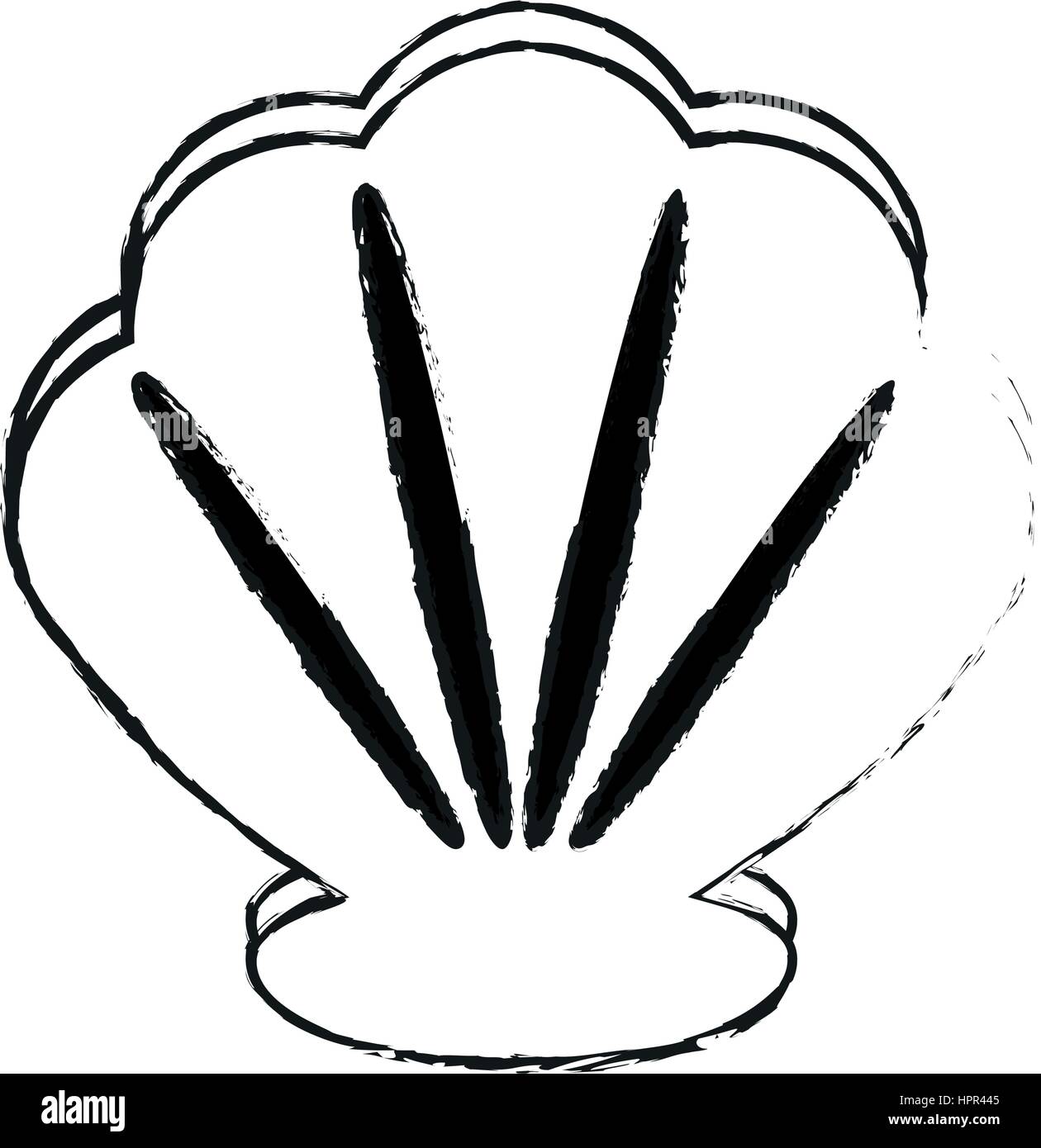 sea shell icon image Stock Vector Image & Art - Alamy