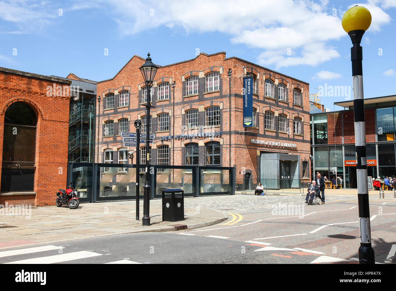 The former Liverpool Road train station buildings now the Manchester