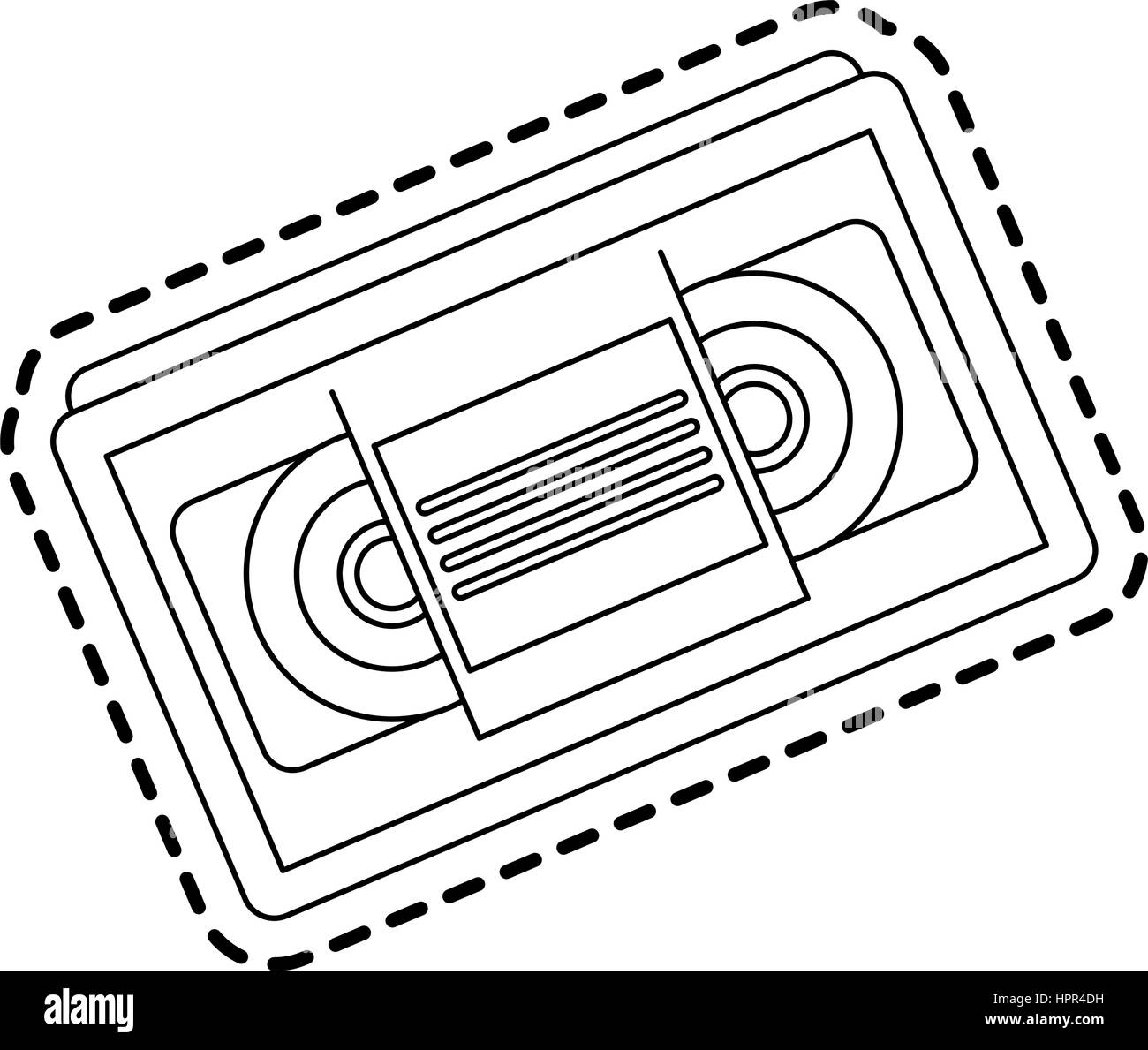 video tape icon image Stock Vector Image & Art - Alamy