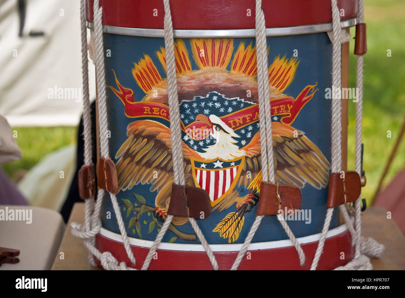 American civil war battle drum hires stock photography and images Alamy