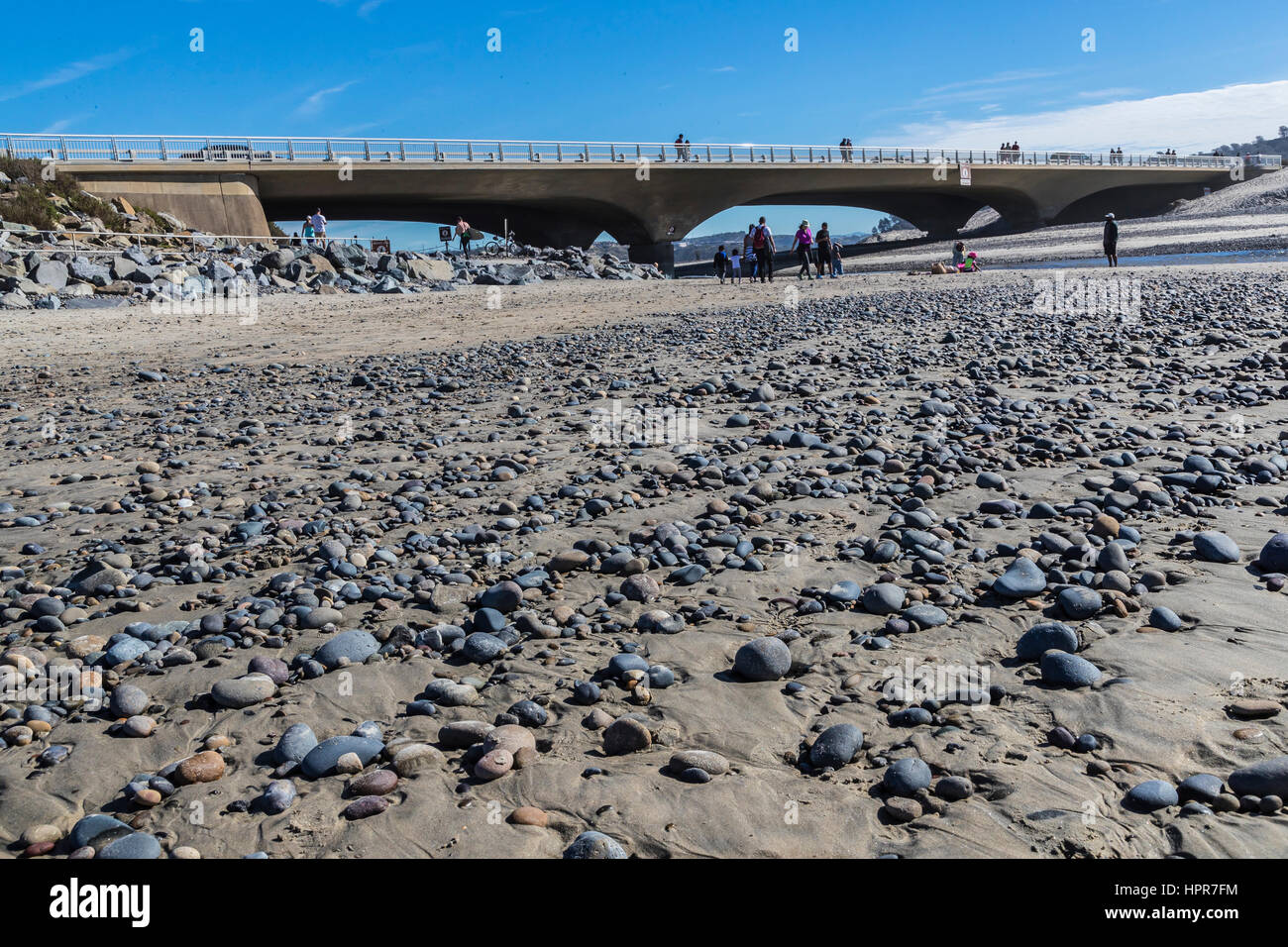 north torrey pines bridge south of north torrey pines road bridge Stock