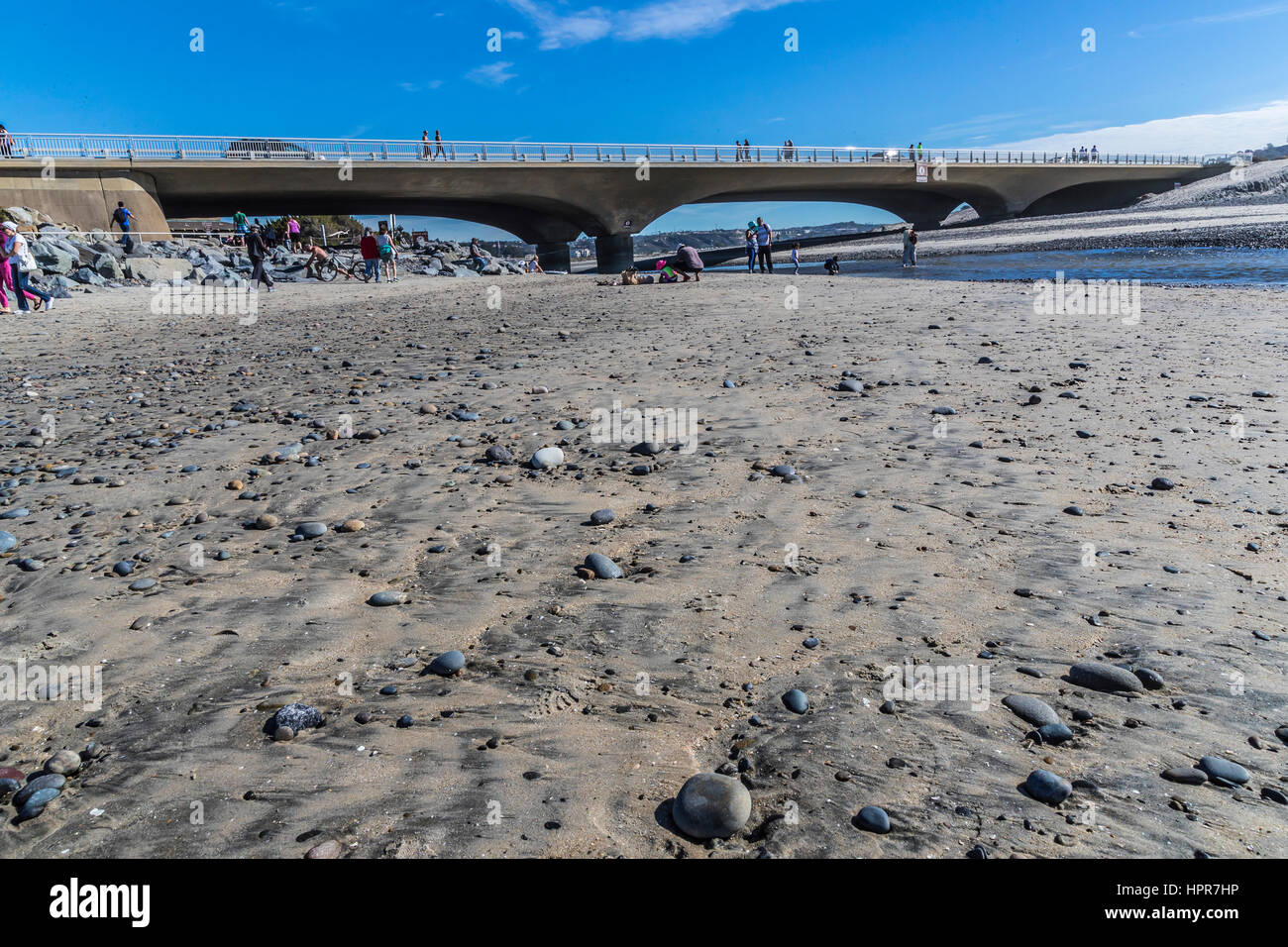 north torrey pines bridge south of north torrey pines road bridge Stock