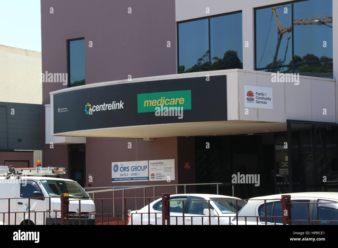 Centrelink, Pittwater Road, Brookvale, Sydney, Australia Stock Photo