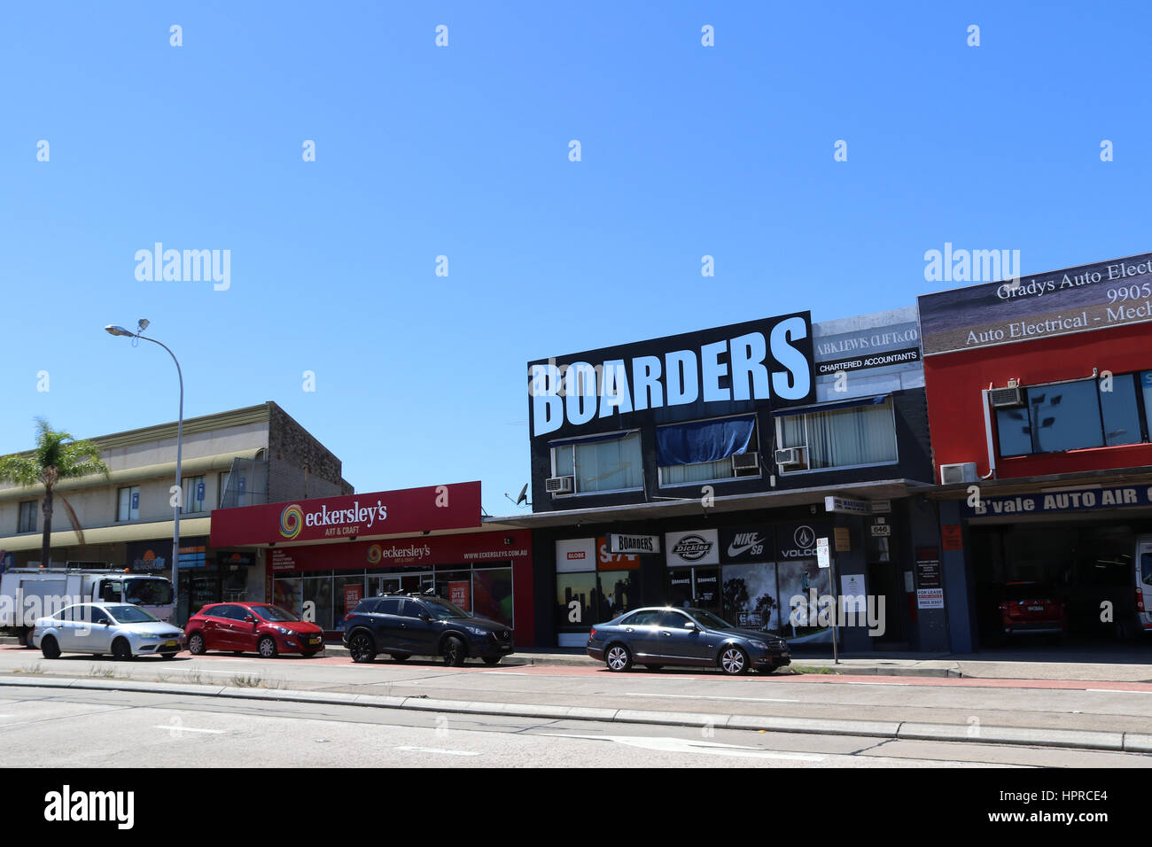 Pittwater Road, Brookvale, Sydney, Australia Stock Photo Alamy