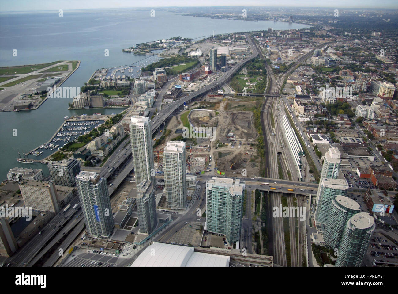Aerial view of downtown Toronto Stock Photo - Alamy