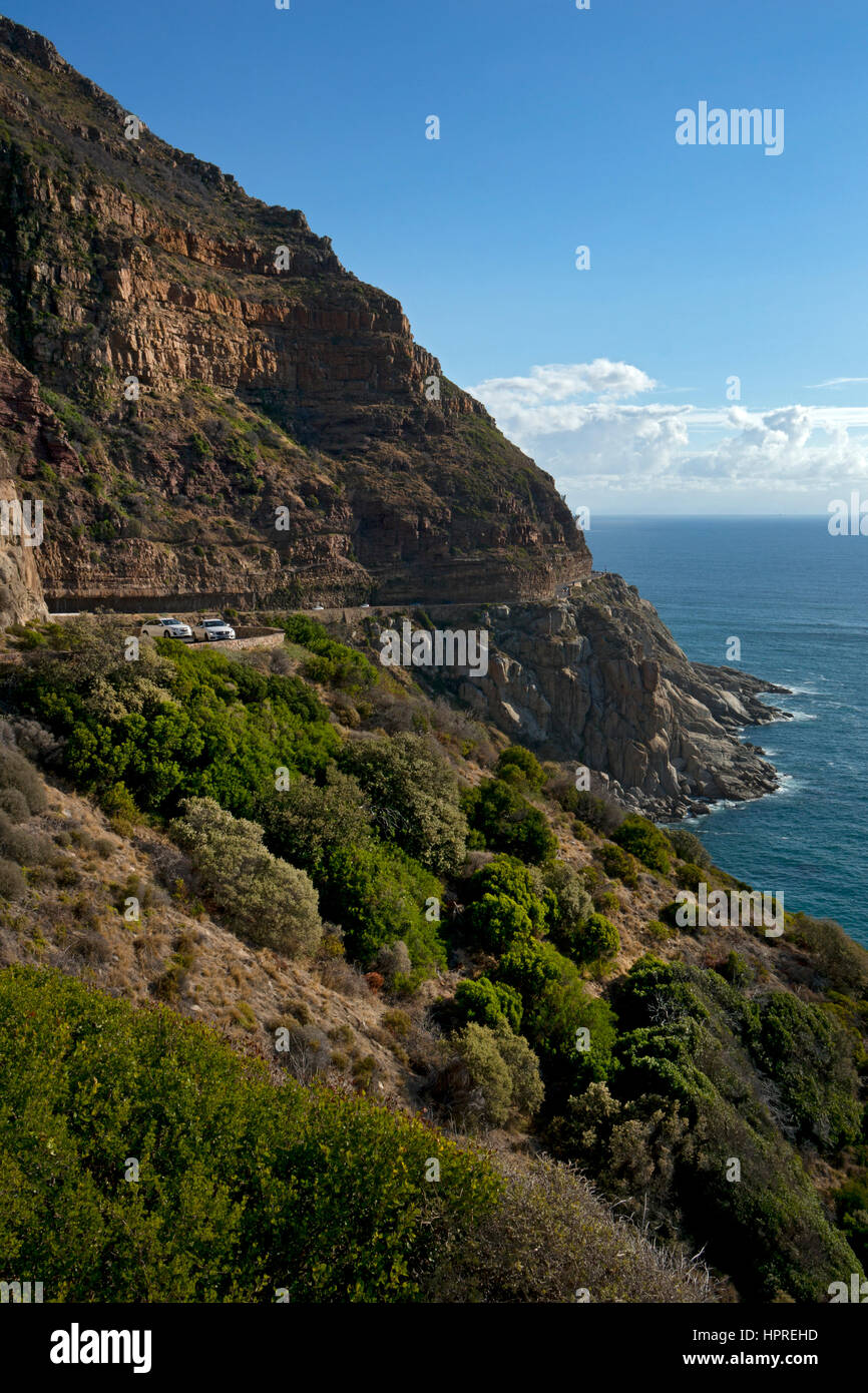 Chapman Peak Drive Toll Road, Cape Town, South Africa Stock Photo
