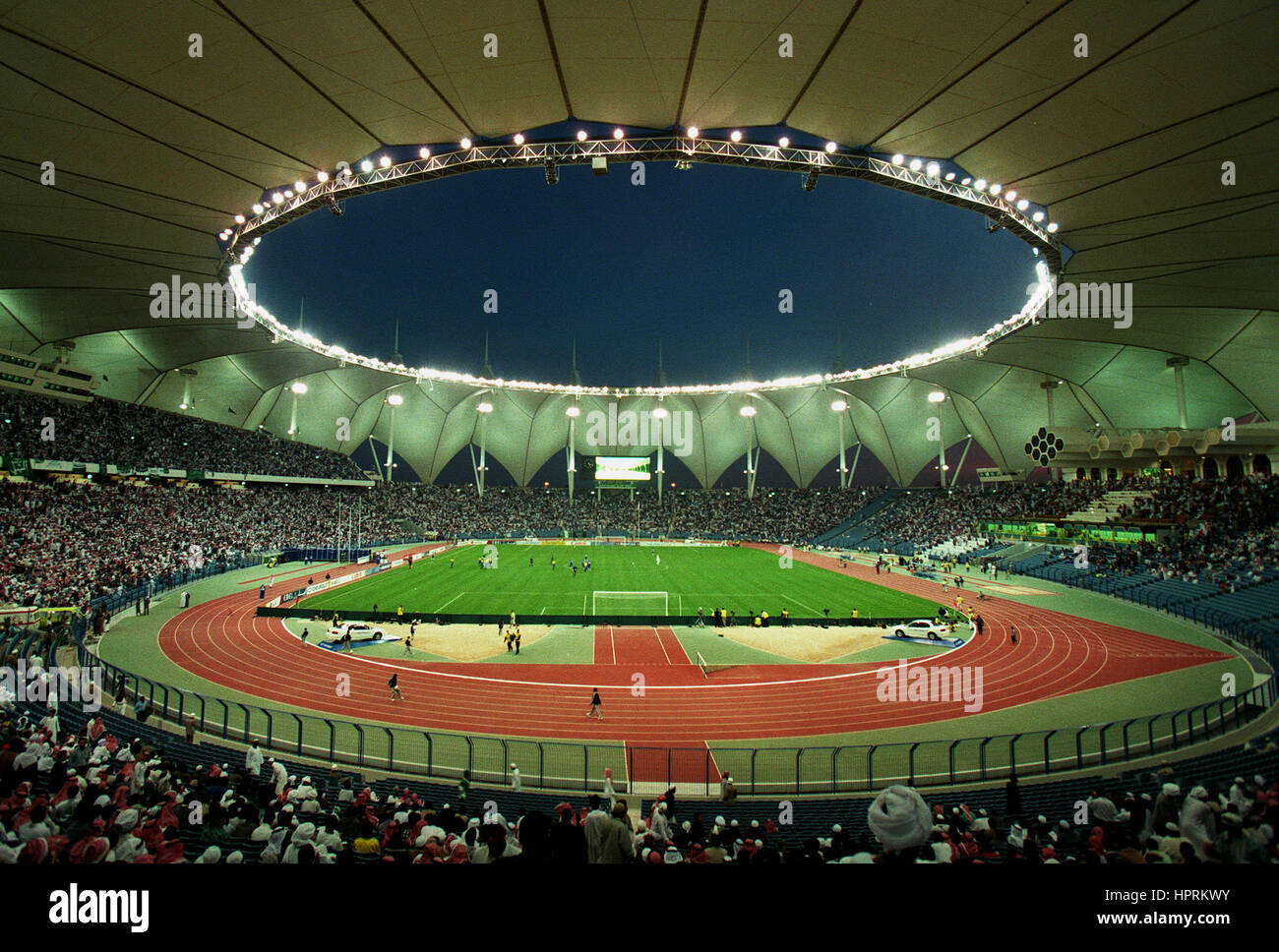 KING FAHD FOOTBALL STADIUM RIYADH SAUDI ARABIA 02 January 1998 Stock Photo