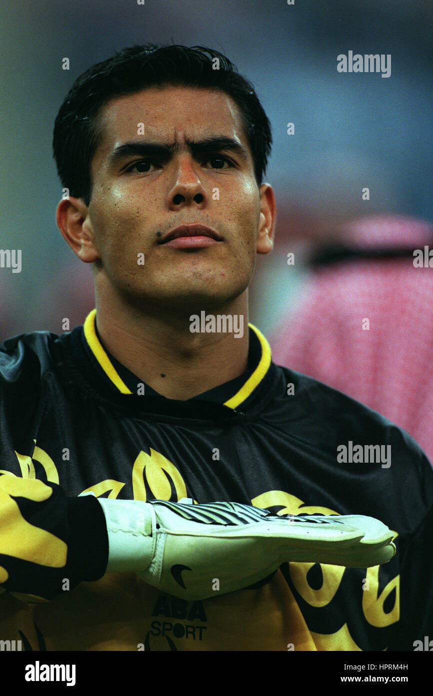 OSWALDO SANCHEZ MEXICO 08 January 1998 Stock Photo - Alamy