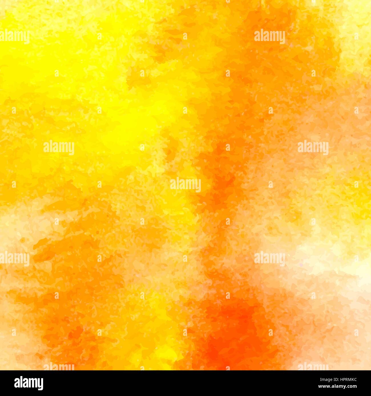 Vector background with watercolor splash. Yellow watercolour card Stock ...