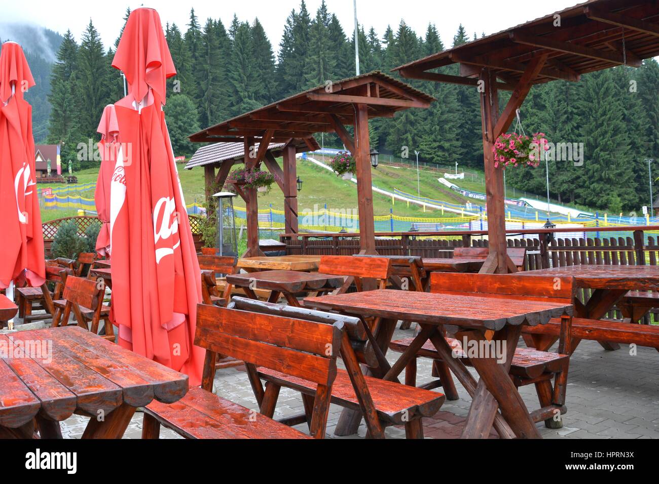 Restaurant in Poiana Brasov. Brasov is a town situated in Transylvania