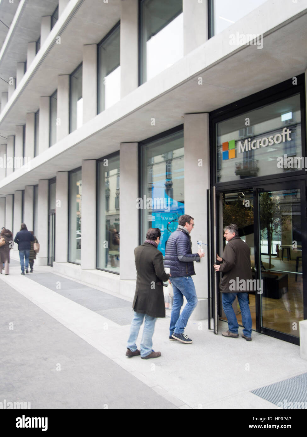 Microsoft Italy Microsoft House in Milan, Italy at Fondazione Giacomo Feltrinelli in ...