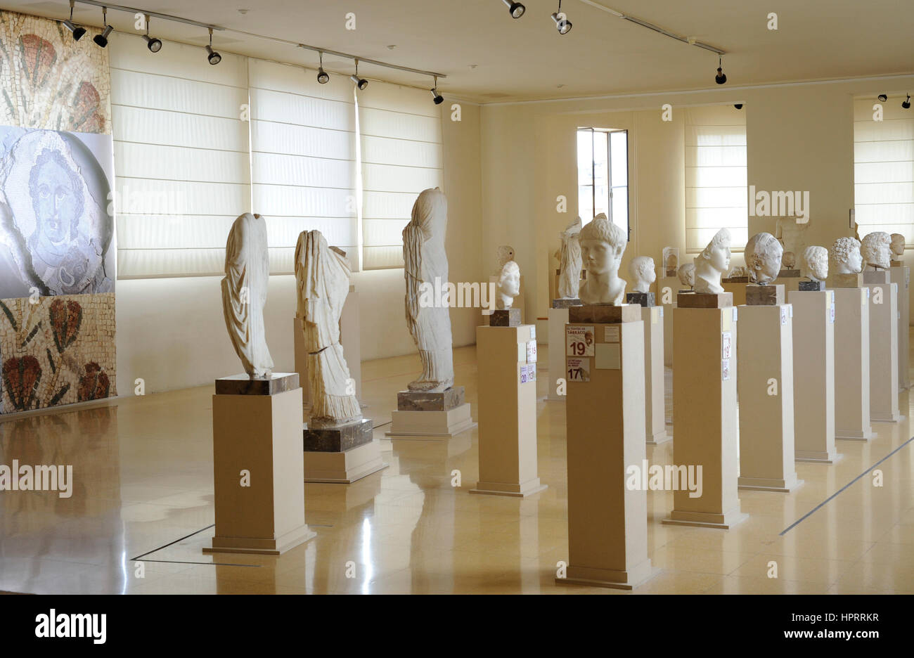 Spain. Tarragona. National Archaeological Museum. Room Stock Photo Alamy