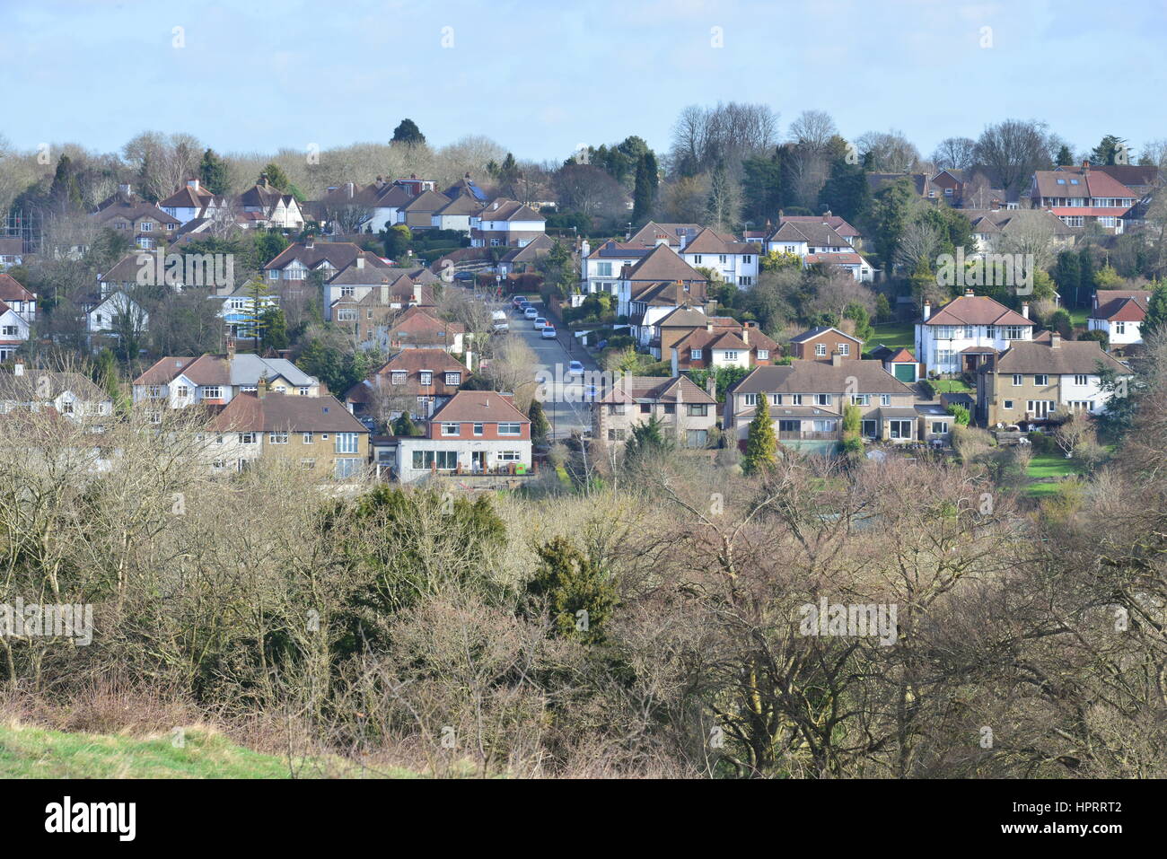 A London housing estate in Coulsdon South London Stock Photo Alamy