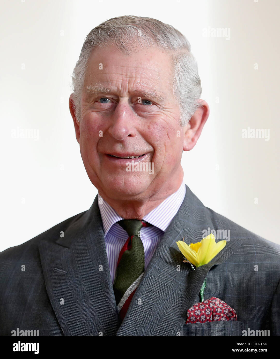The Prince of Wales meets pupils and teachers involved in a climate