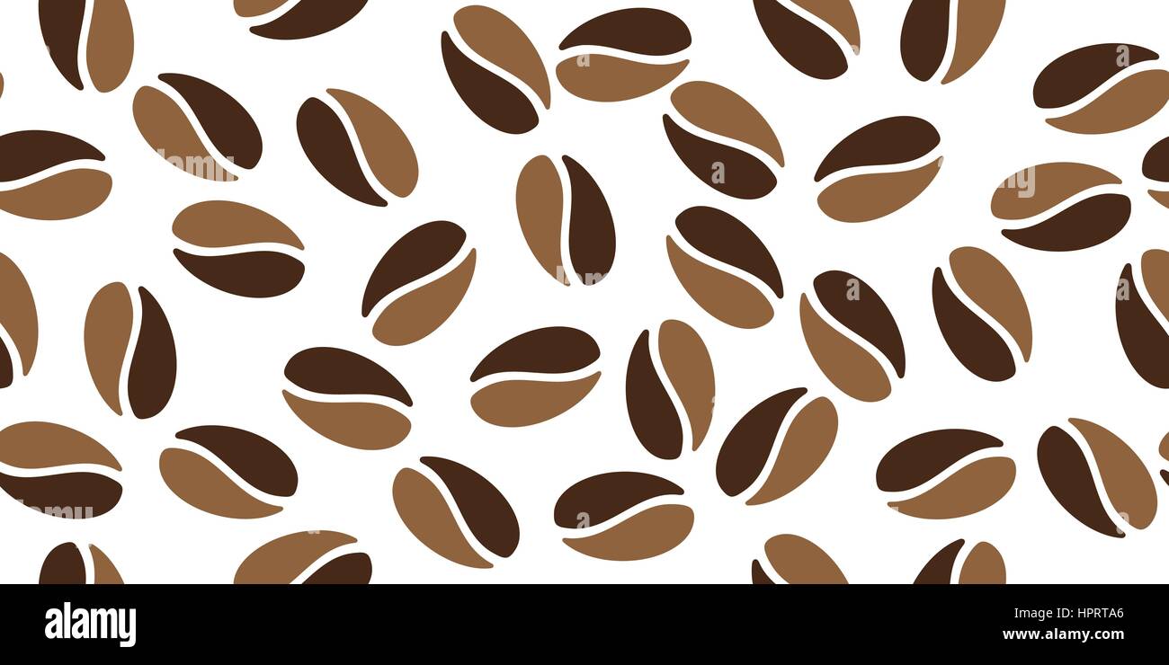 seamless coffee beans Stock Vector Image & Art - Alamy
