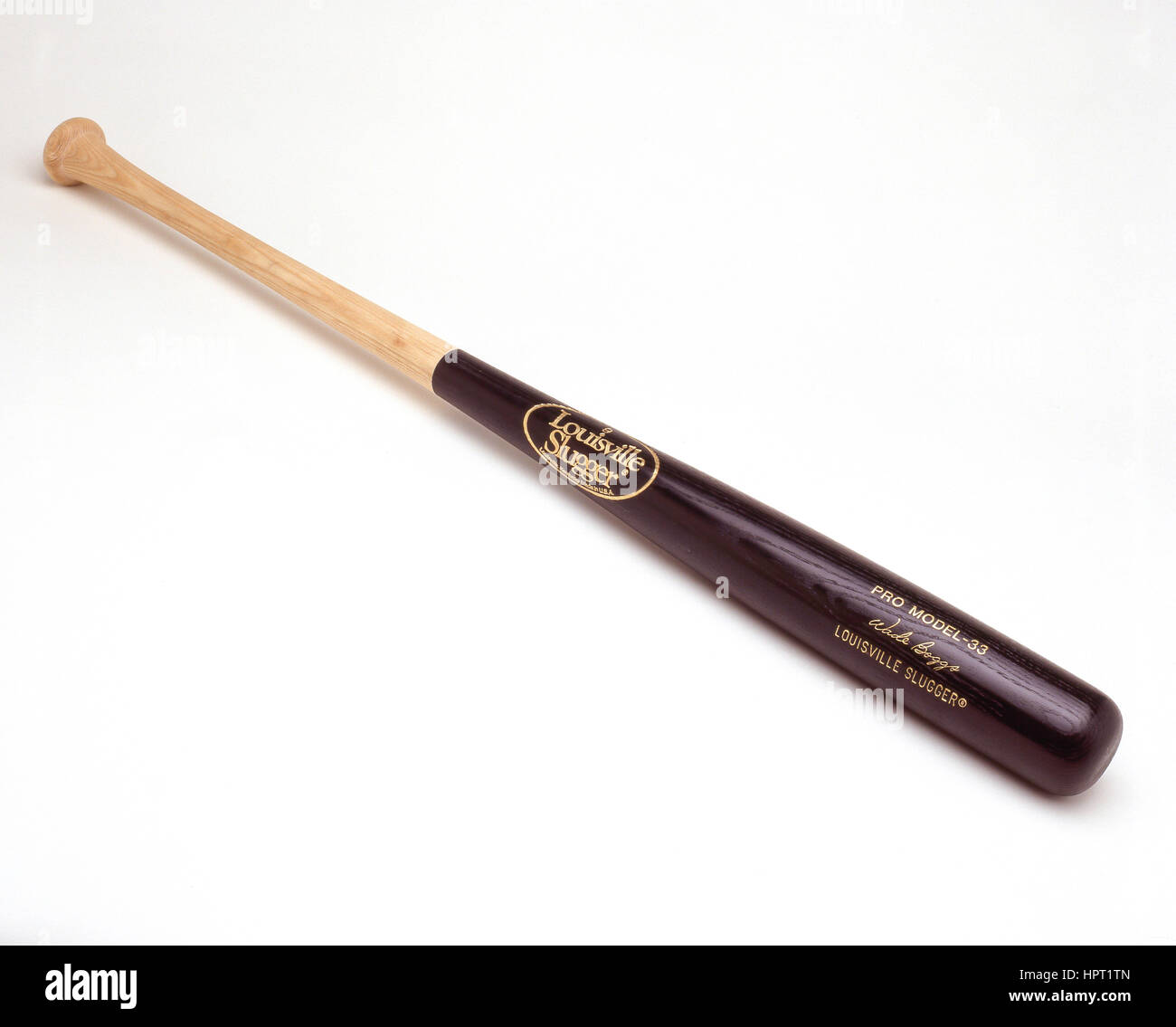 'Louisville Slugger' baseball bat, Los Angeles, California, United States of America Stock Photo