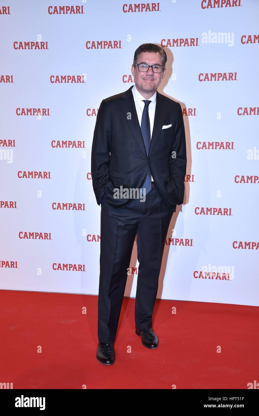 Gala evening for the launch of the Short Movie 'Campari Red Diaries' at Palazzo Delle Esposizioni  Featuring: Bob Kunze Concewitz Where: Rome, Italy When: 26 Feb 2014 Credit: IPA/WENN.com  **Only available for publication in UK, USA, Germany, Austria, Switzerland** Stock Photo