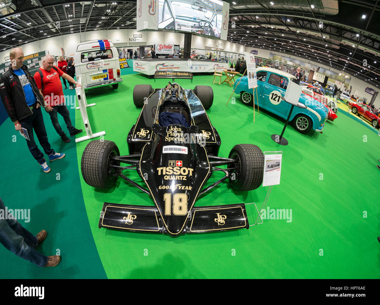 ExCel, London, UK. 23rd February, 2017. Inaugural Historic Motorsport ...