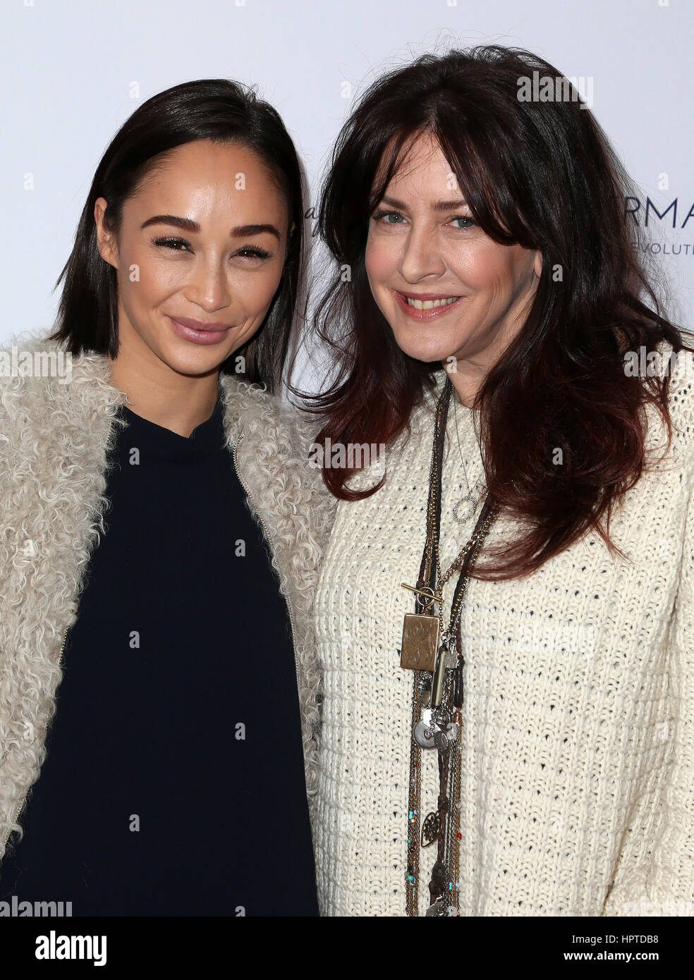 Beverly Hills, Ca. 24th Feb, 2017. Cara Santana And Joely Fisher at the