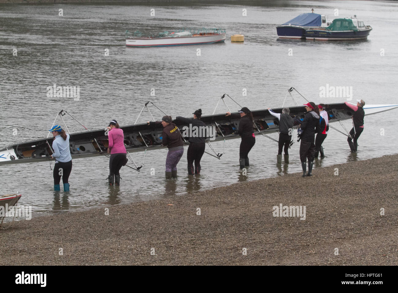 Putney Riverside Rowing British rowing hi-res stock photography and images - Alamy