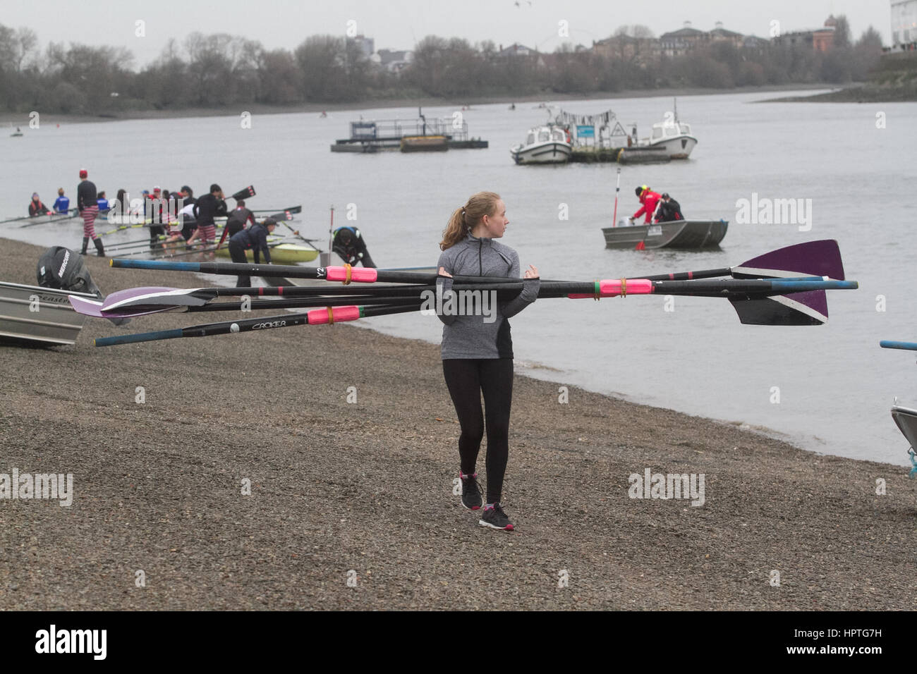 Putney Riverside Rowing British rowing clubs hi-res stock photography and images - Alamy