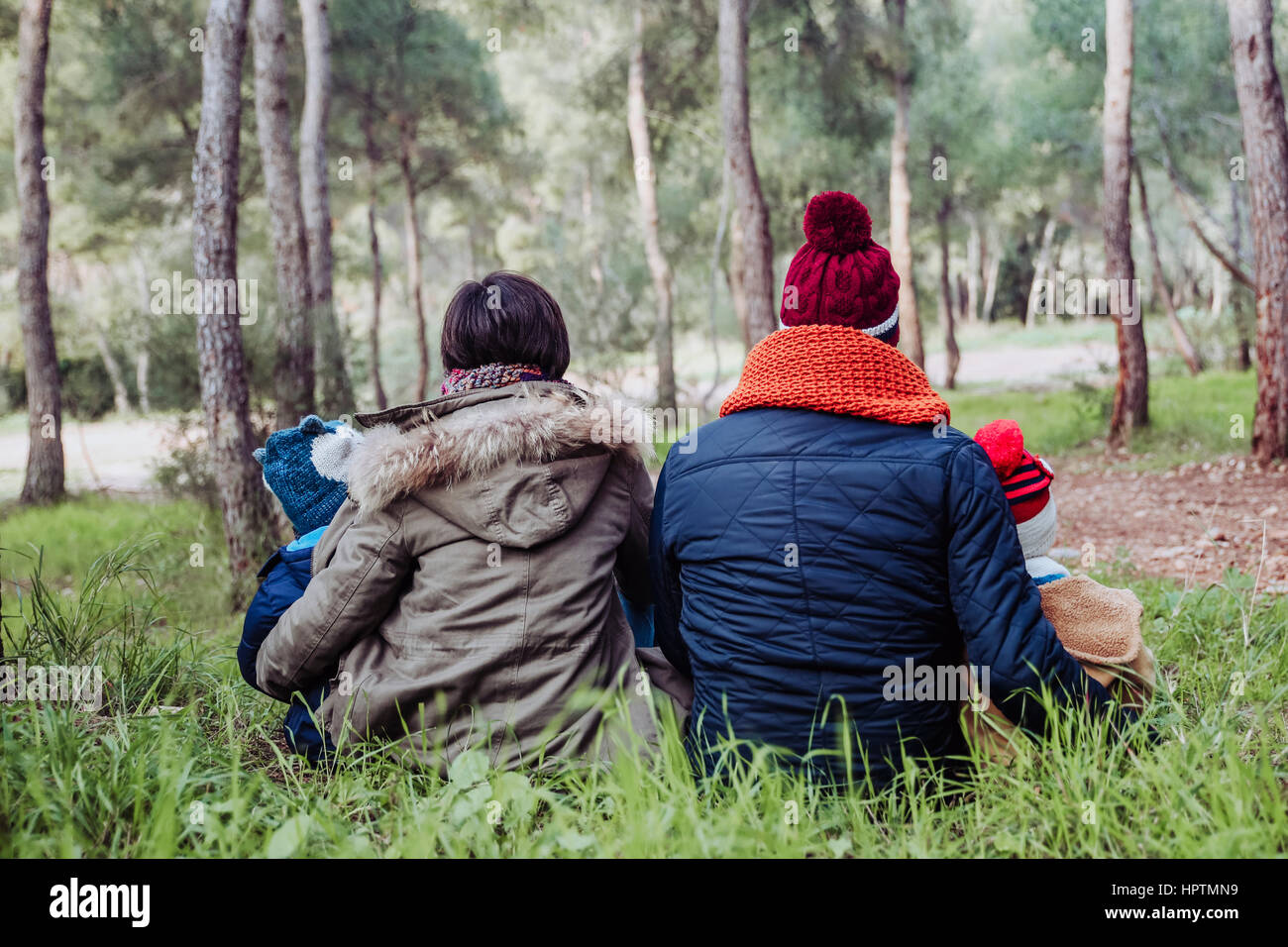 Woman and toddler son and rear view hi-res stock photography and images ...