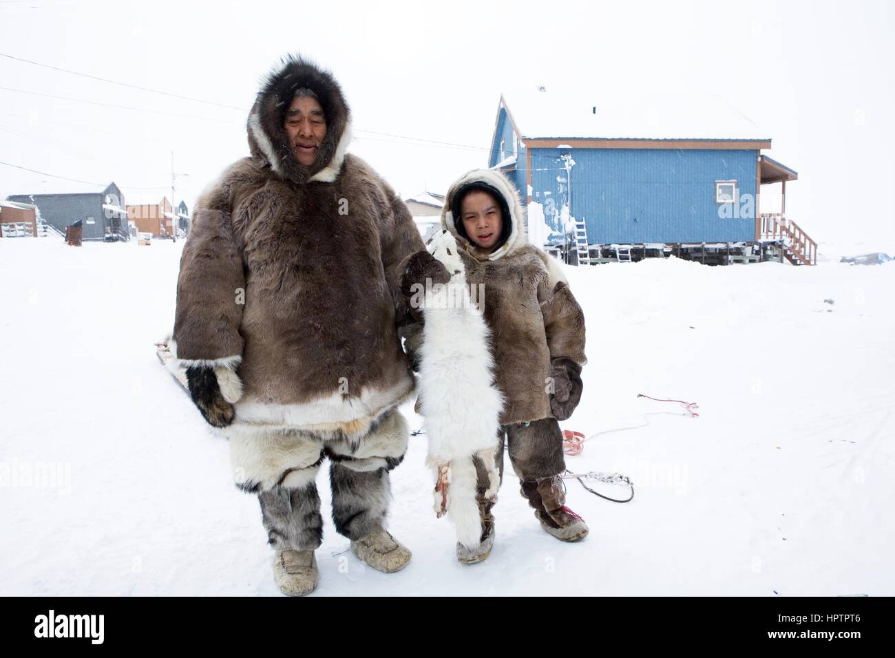 Inuit fur trade hi-res stock photography and images - Alamy