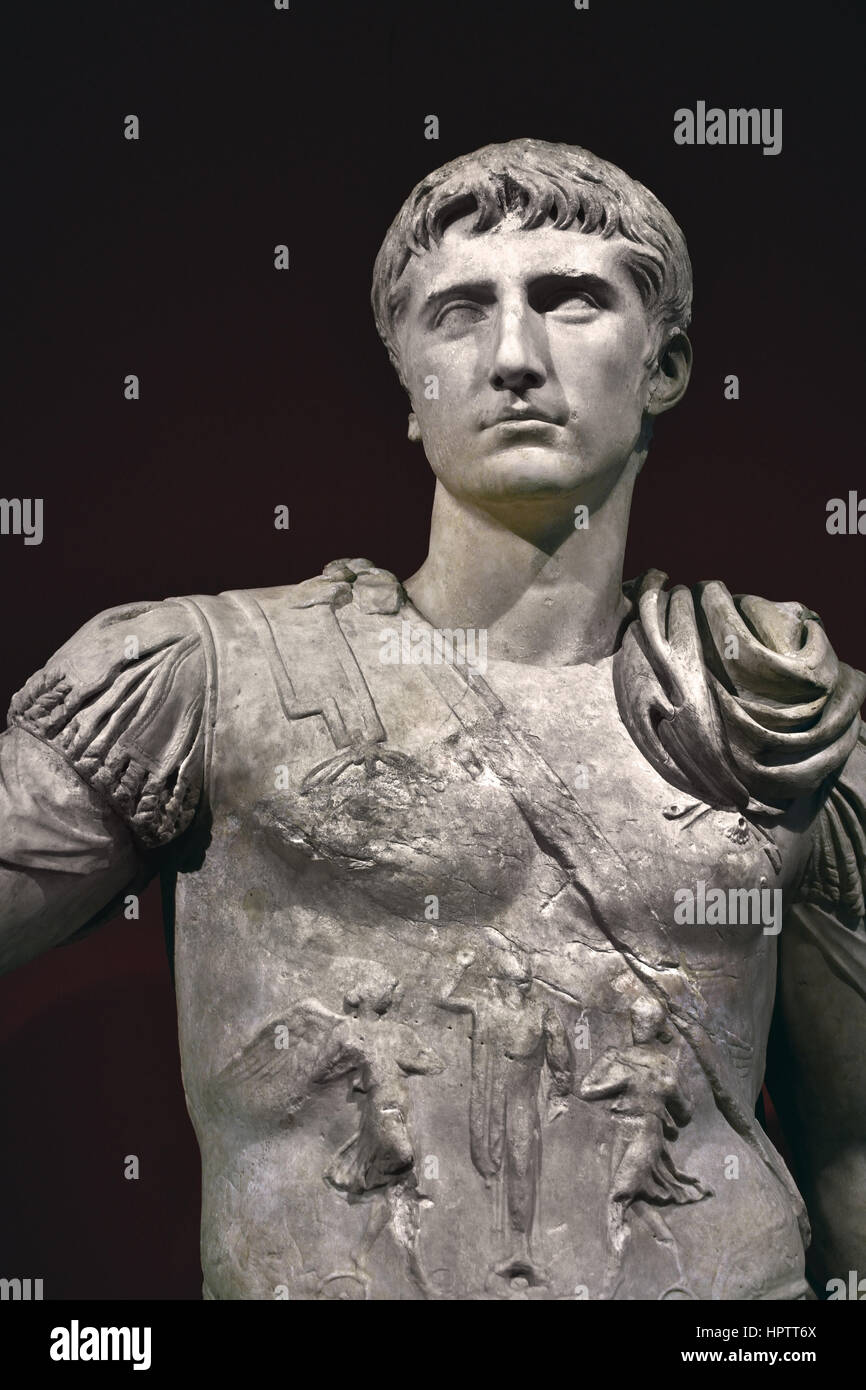 Julio Claudian Prince Marble Head 5BC14 AD Statue 69 90 AD The term