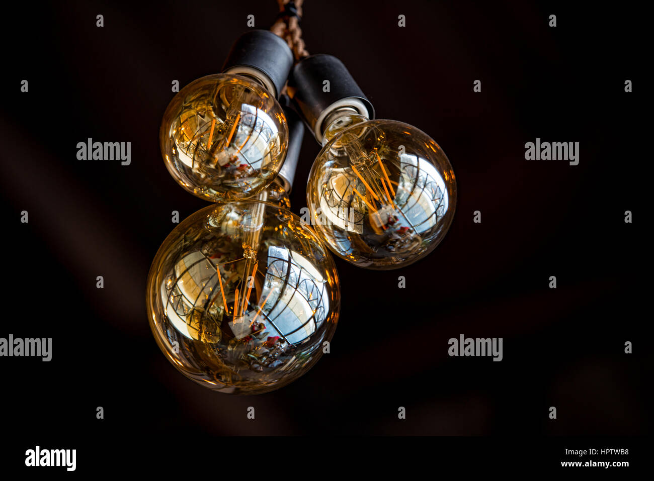 Tungsten lamp for interior Stock Photo Alamy