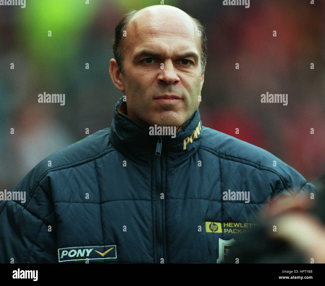 Christian Gross Tottenham Hotspur Manager 12 January 1998 Stock Photo Alamy