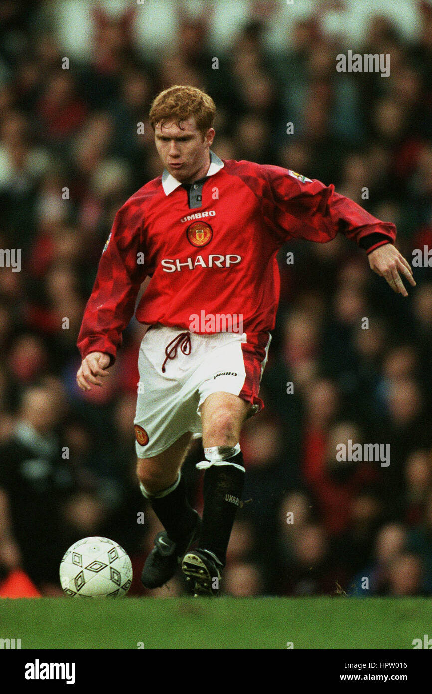 PAUL SCHOLES MANCHESTER UNITED FC 26 January 1998 Stock PAUL SCHOLES MANCHESTER UNITED FC 26 January 1998 Stock