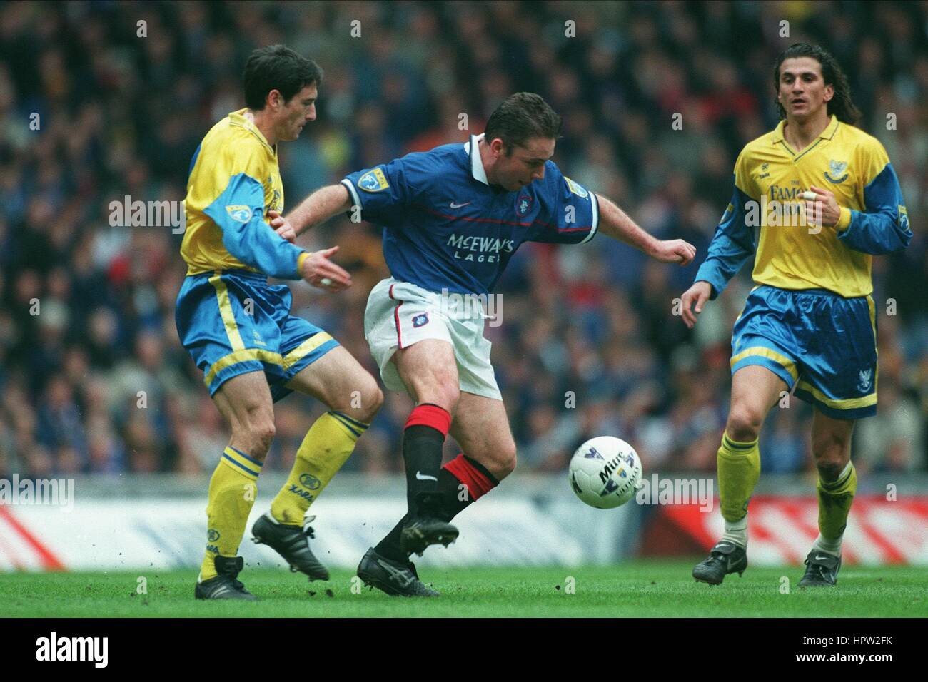 ALLY MCCOIST GLASGOW RANGERS FC 23 March 1998 Stock Photo Alamy