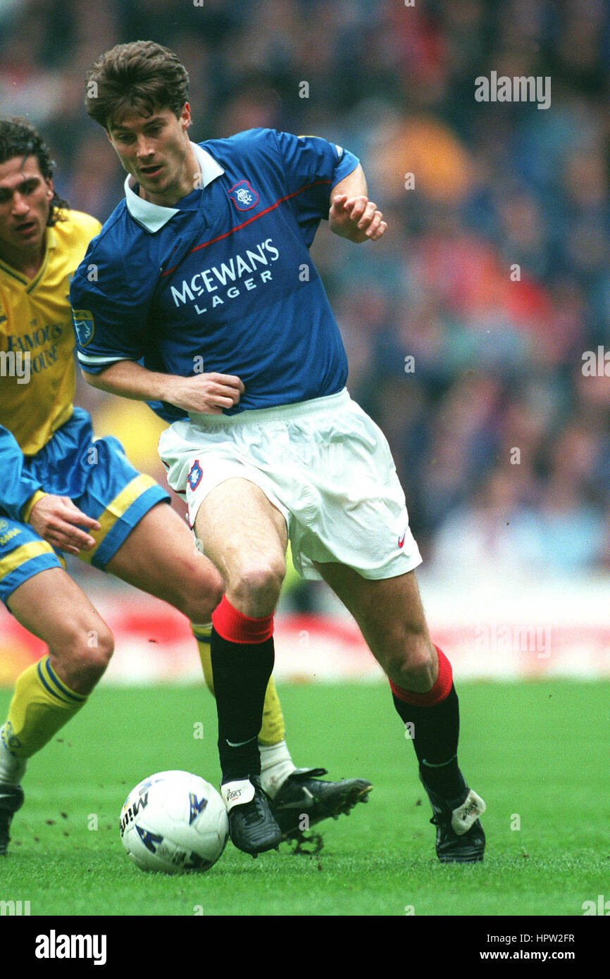 BRIAN LAUDRUP GLASGOW RANGERS FC 23 March 1998 Stock Photo Alamy