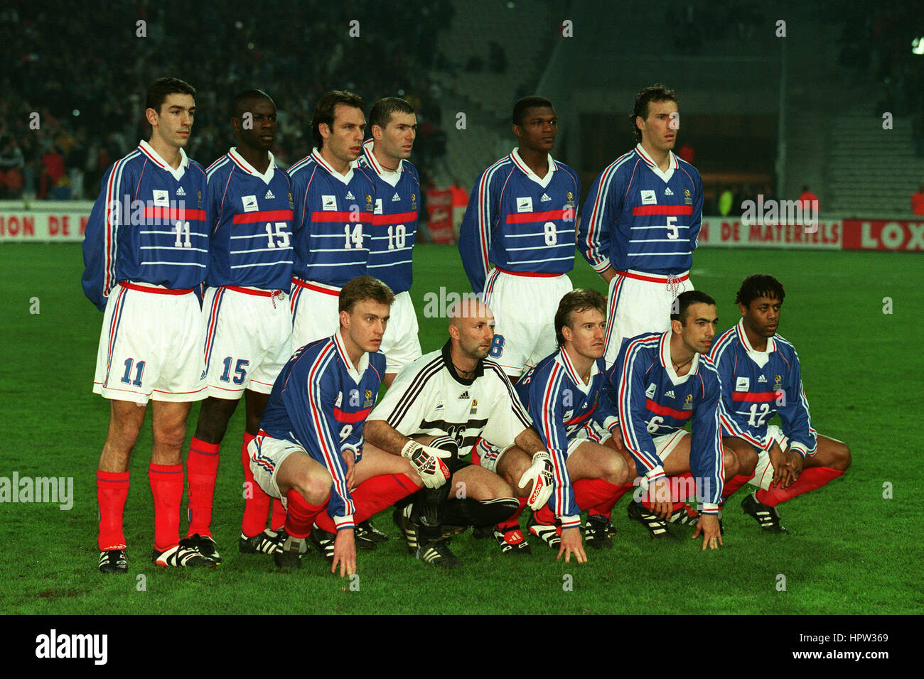 France football team 1998 hi-res stock photography and images - Alamy