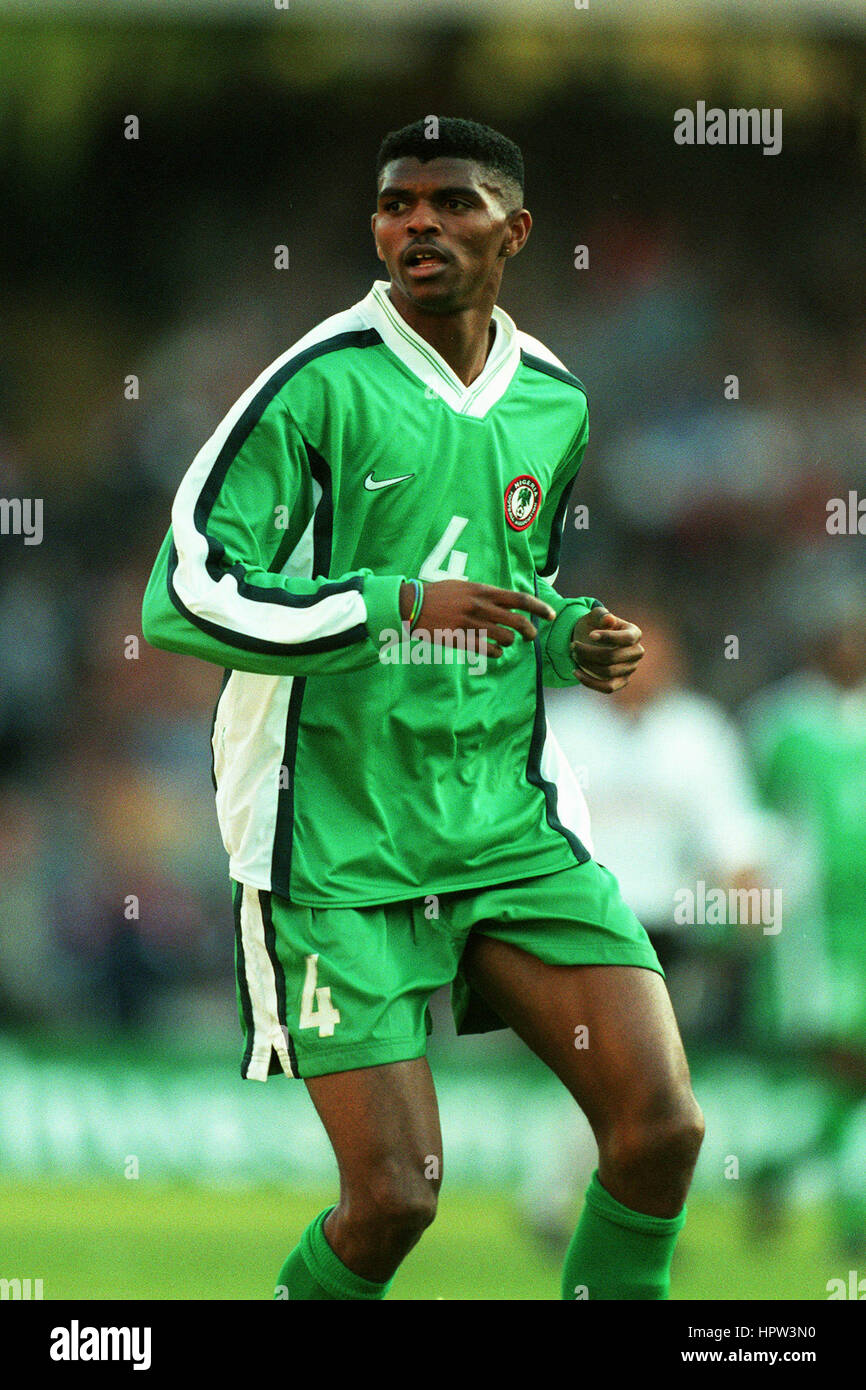 NWANKWO KANU NIGERIA & INTER MILAN 24 April 1998 Stock Photo