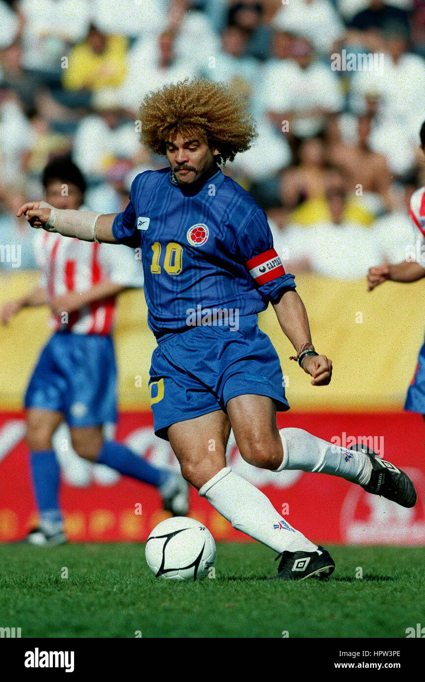 Carlos valderrama colombia atletico junior hires stock photography and