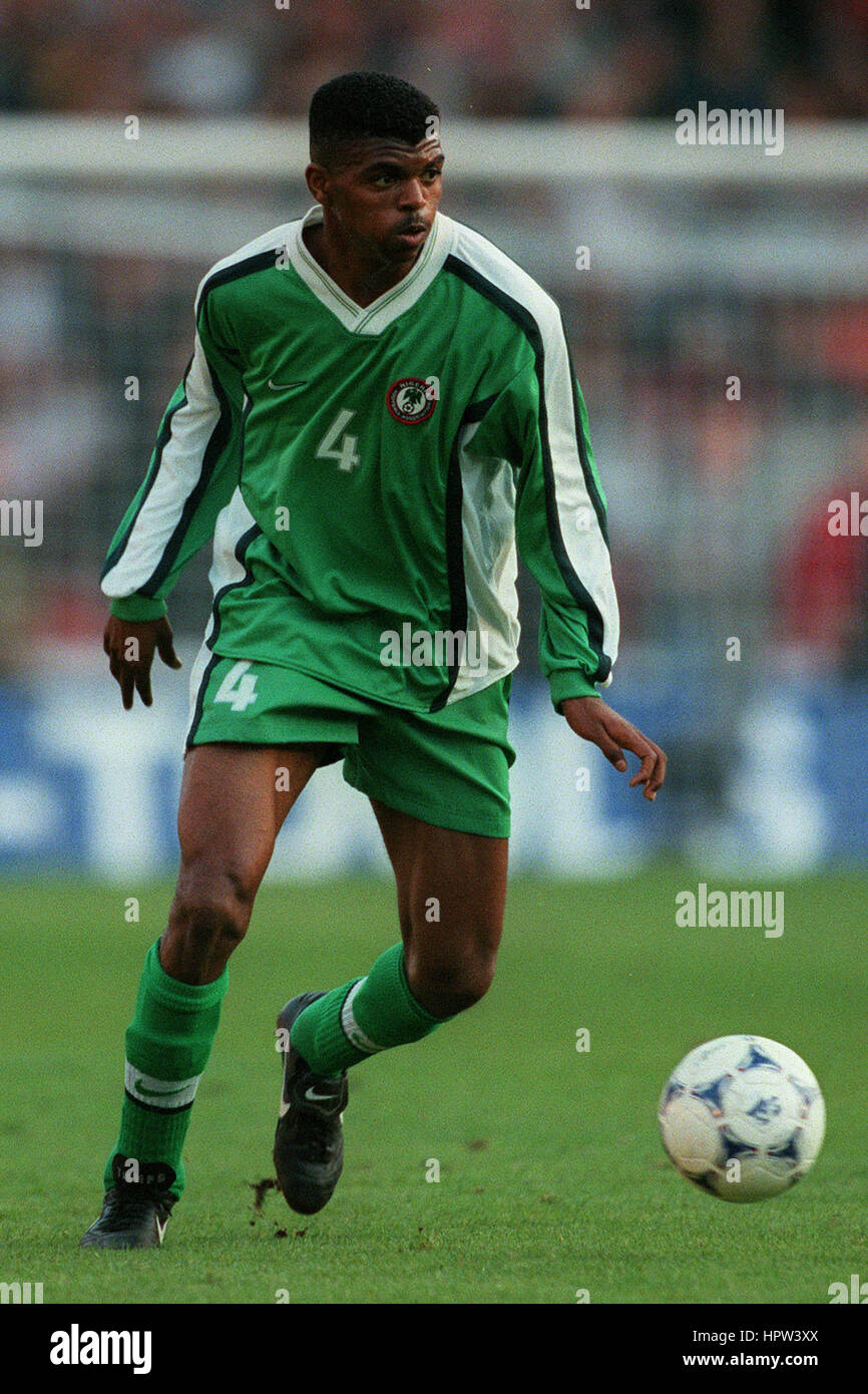 NWANKWO KANU NIGERIA & INTER MILAN 24 April 1998 Stock Photo