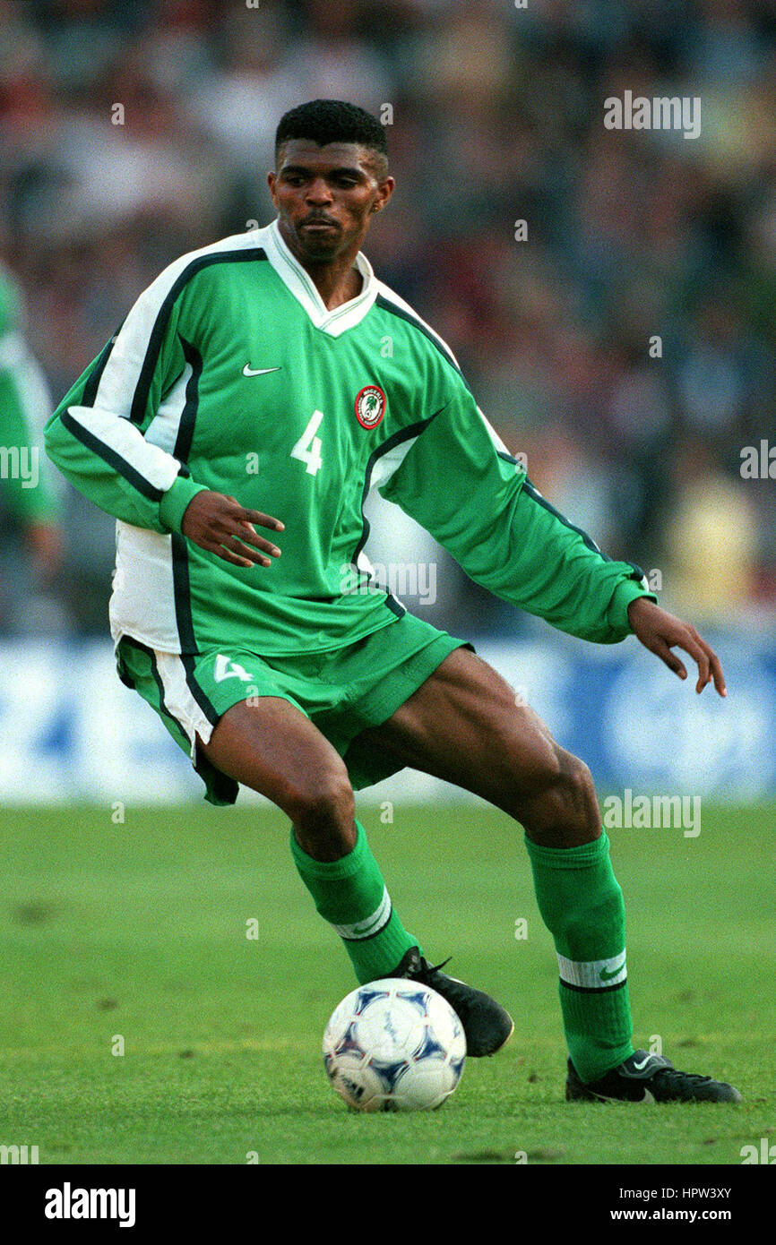 NWANKWO KANU NIGERIA & INTER MILAN 24 April 1998 Stock Photo