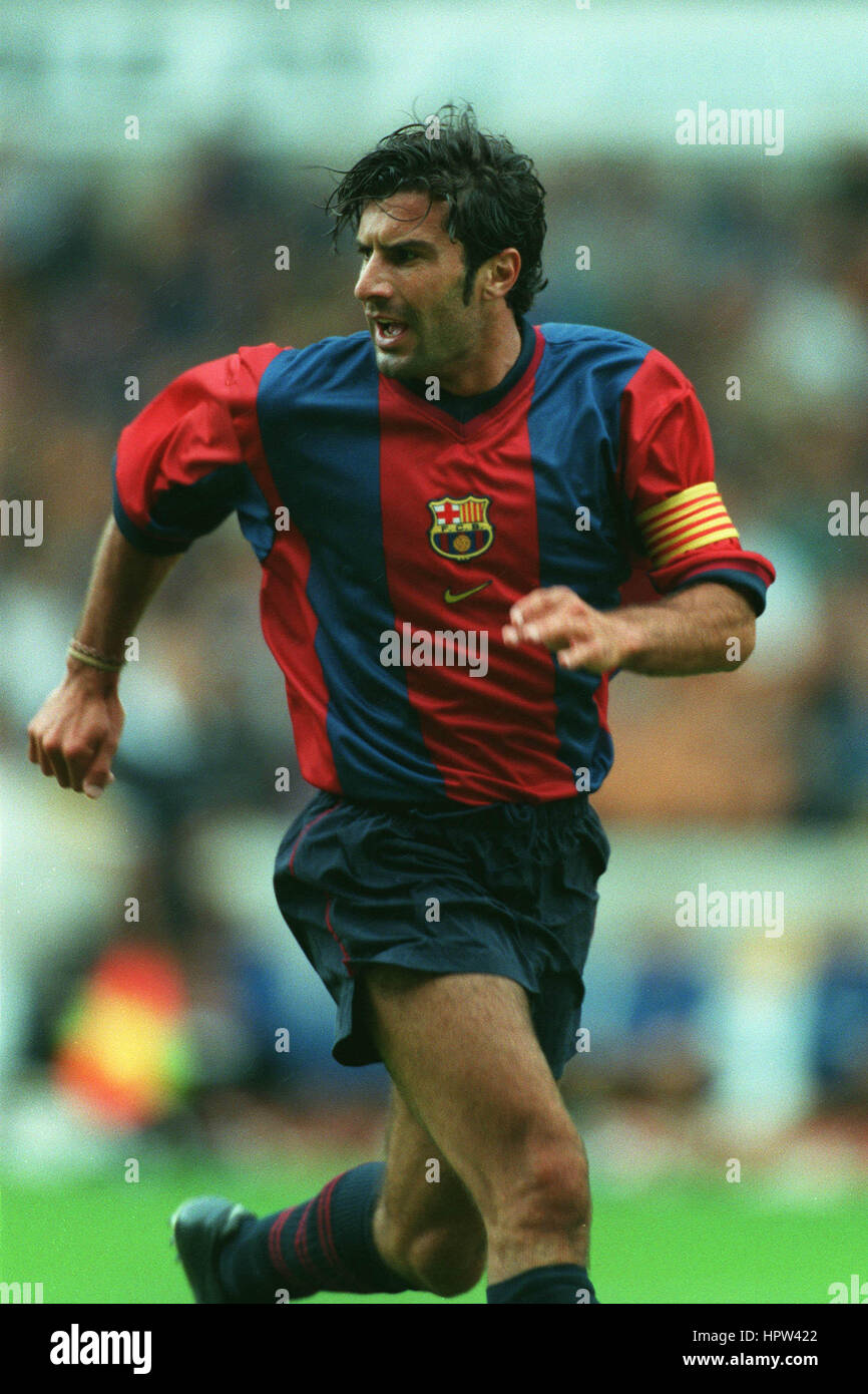 Luis figo barcelona hi-res stock photography and images - Alamy