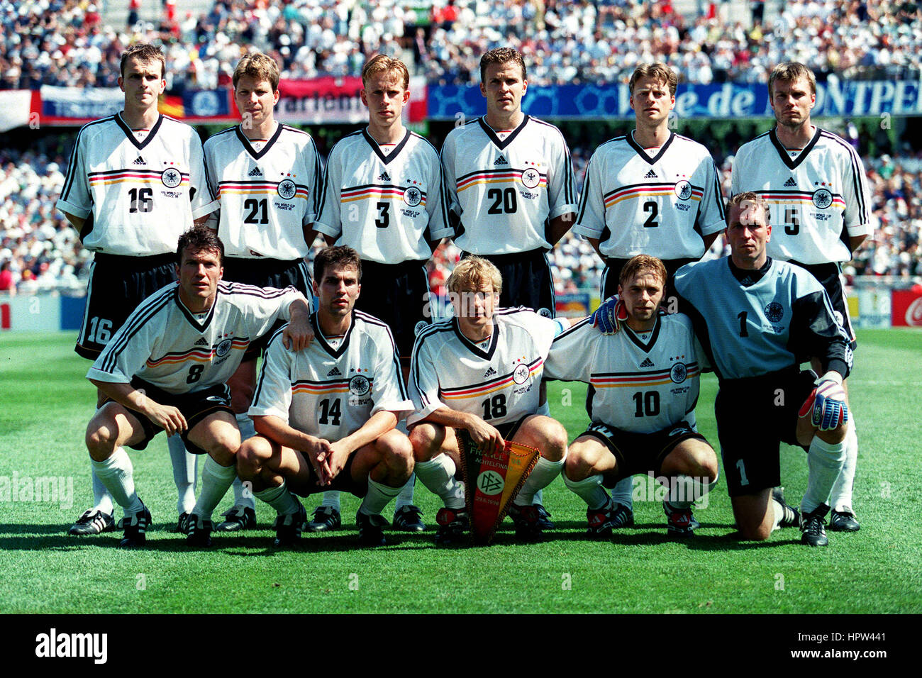 GERMANY TEAM GROUP GERMANY V MEXICO 29 July 1998 Stock Photo Alamy
